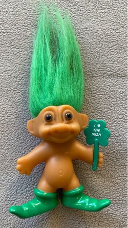 St. Patrick's Day Troll Doll Figure - Russ