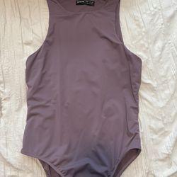 Sleeveless High neck Bodysuit 