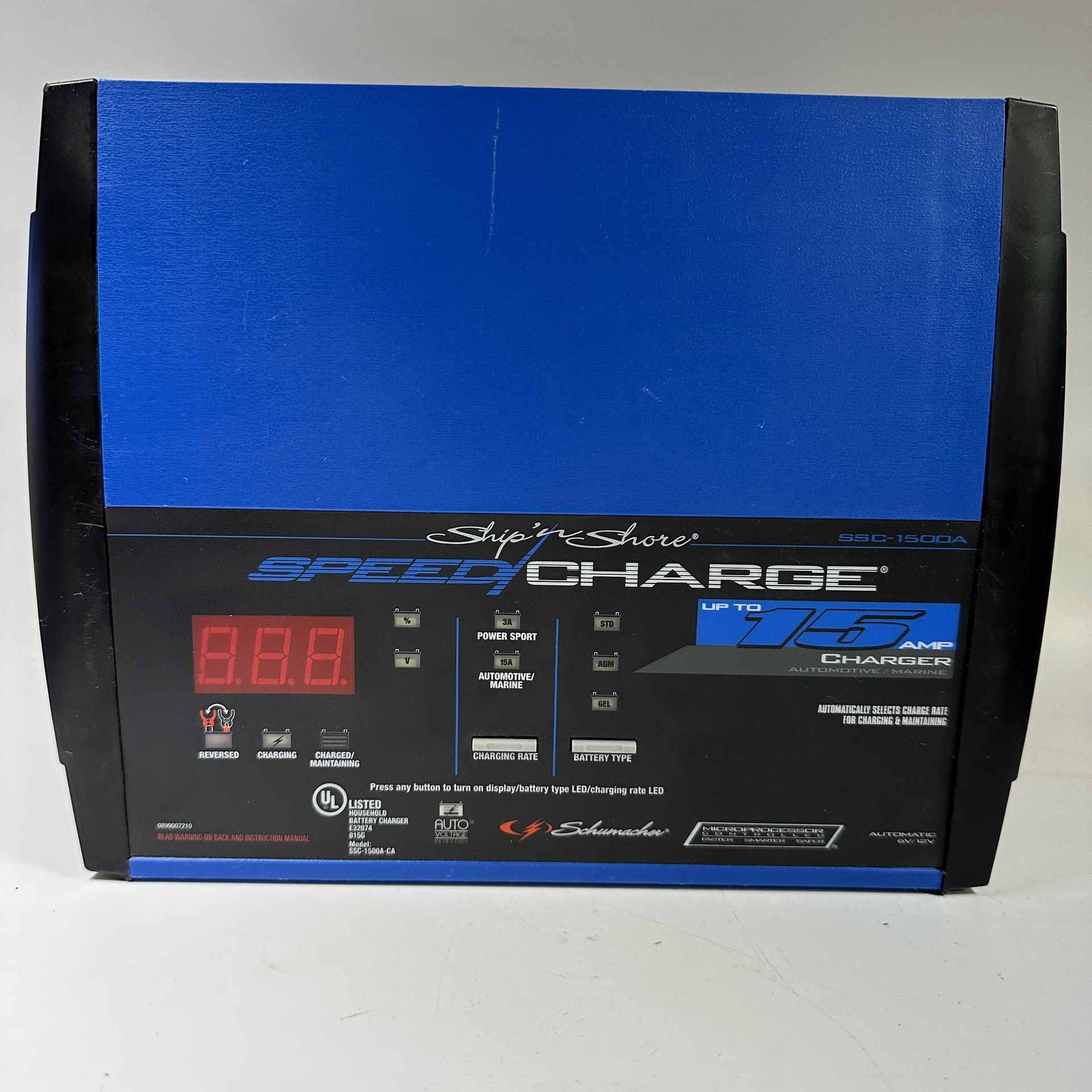 Schumacher Electric Battery Charger SSC-1500A