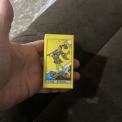 Miniature Tarot Card Set