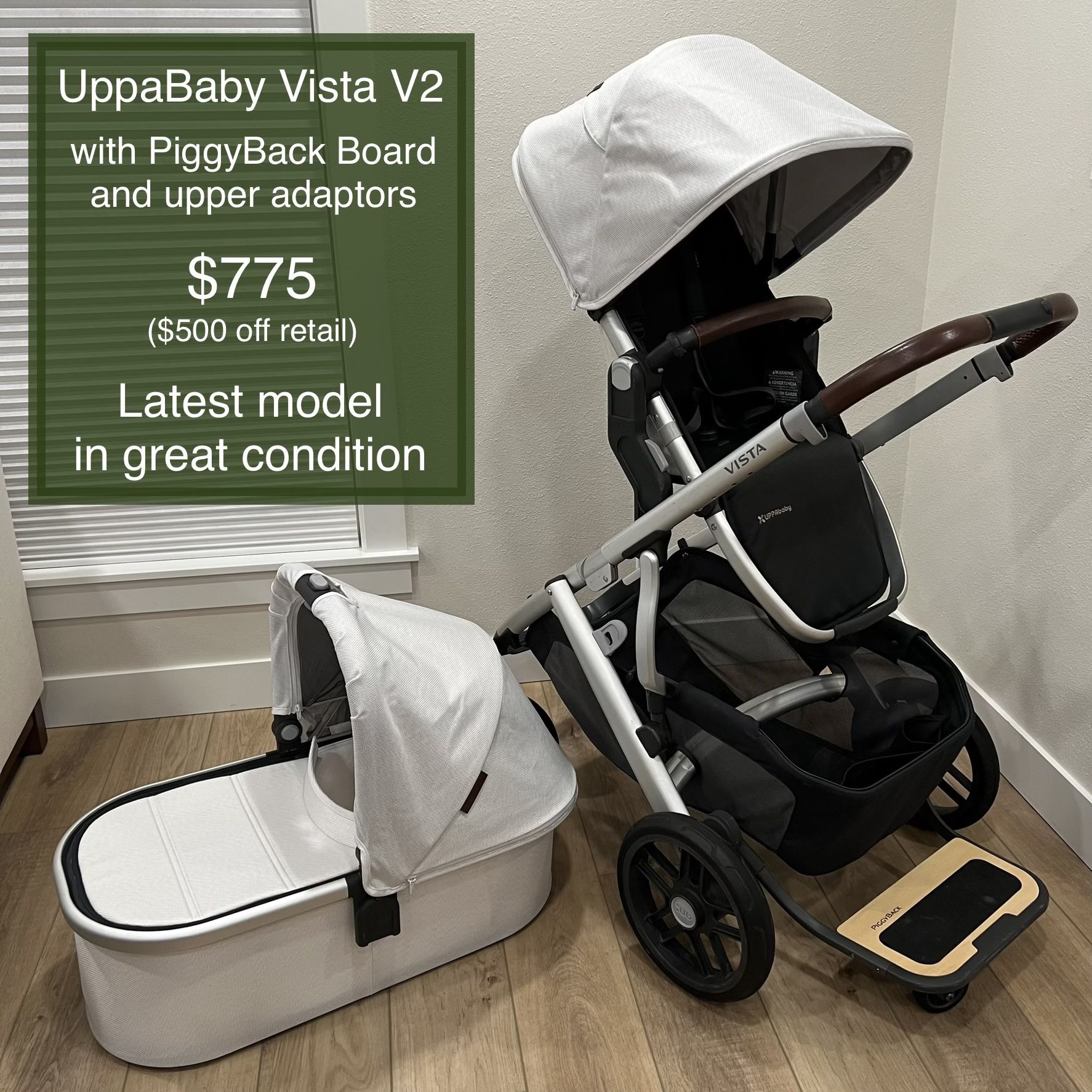 UPPAbaby VISTA / VISTA V2 PiggyBack