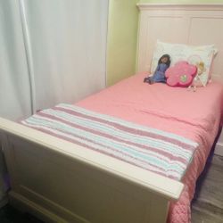 Twin Pink Bed Set For Only $185  mattress Included