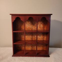 19th Century Antique Handmade Wooden Rectangle Shelf