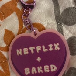 N*tfl*x + Baked Keychain (Custom Made)