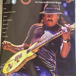 Santana Guitar Play Along Book 