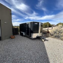 7x16 Carry On Double axle cargo trailer 