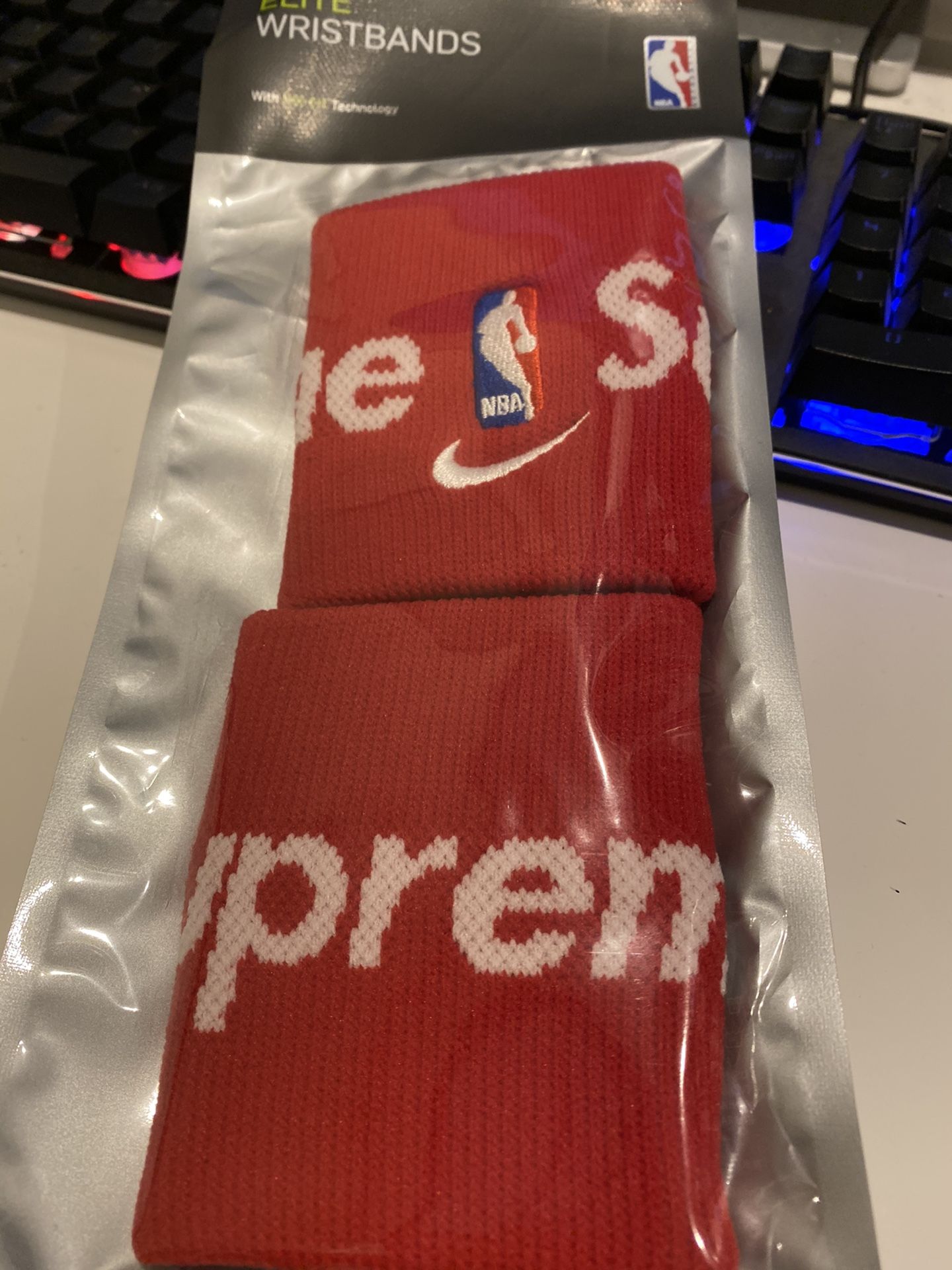 Supreme NBA wristbands