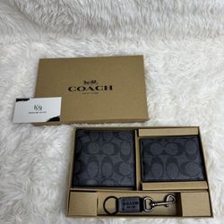 wallet set for men coach