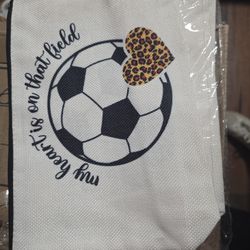New Small Soccer Makeup Bags