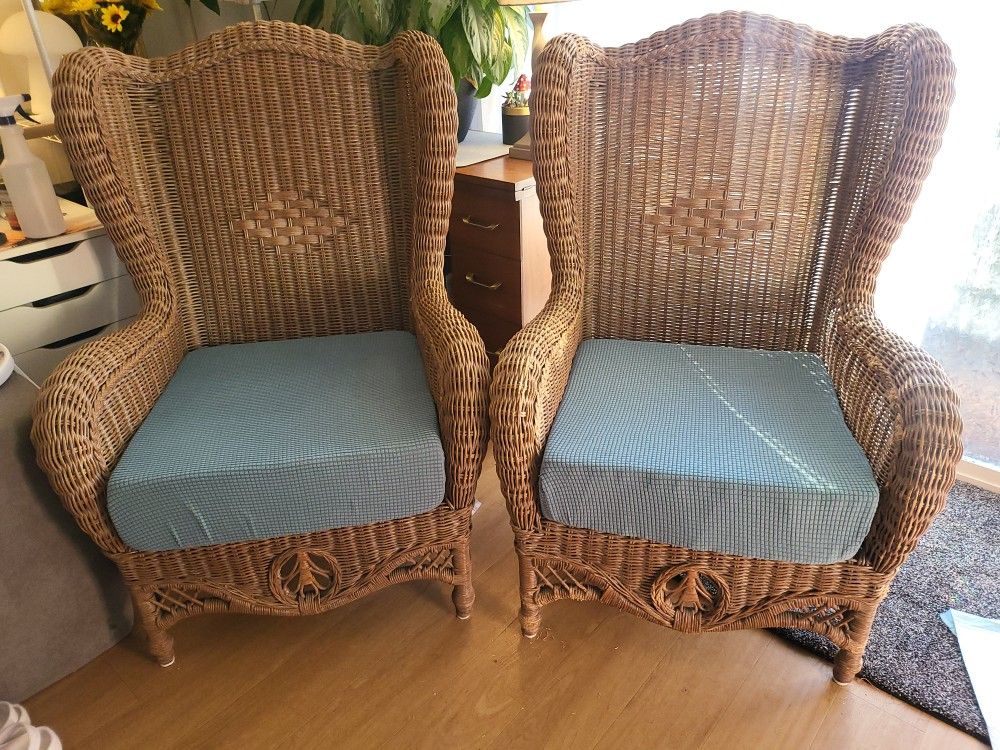 Wicker Chair Set