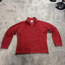 Women’s Red Columbia Zip Up Fleece 