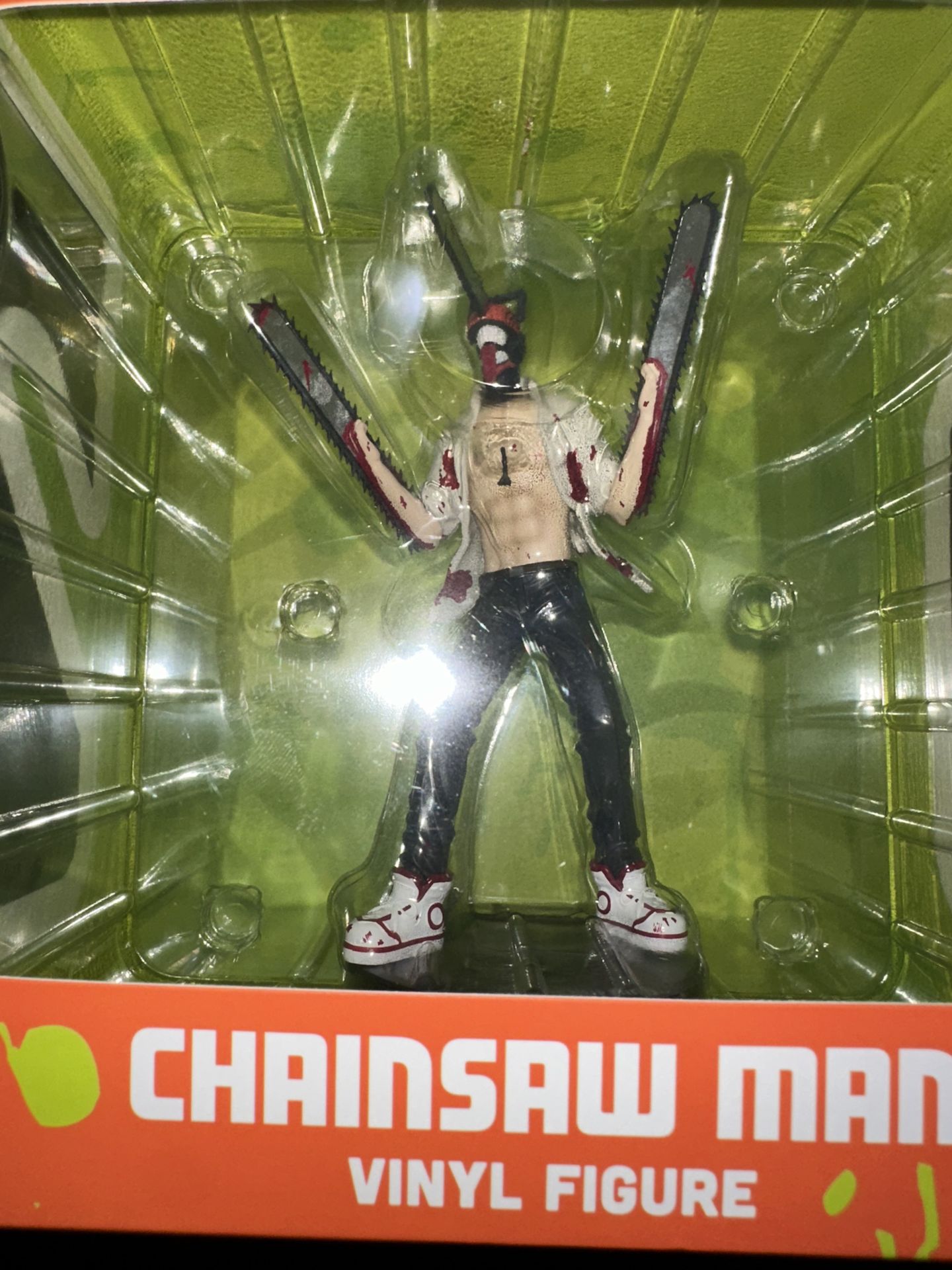 CultureFly Chainsaw Man Denji Vinyl Figure 6in Crunchyroll Anime New Sealed
