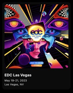 EDC 3 Days GA Plus Pass