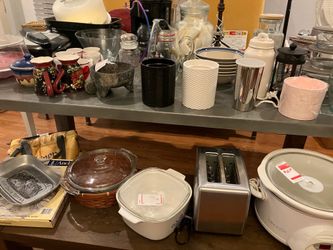 Dishes. Glass Containers. Kitchen Essentials.