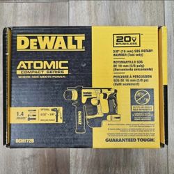 NEW DeWalt 20V Brushless SDS Plus Rotary Hammer Drill DCH172B