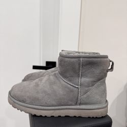 Gray Short Ugg Boots