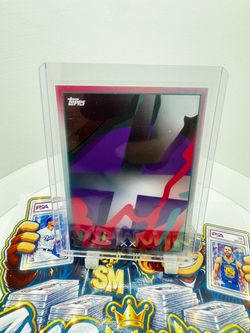 Topps x KAWS Companion Art SSP Trading Card in Hard Case