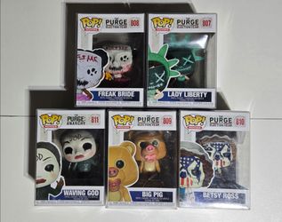 Funko Pop The Purge Set of 5