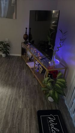 Gold TV Stand