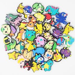 40 pcs Crocs Charms Pokemon