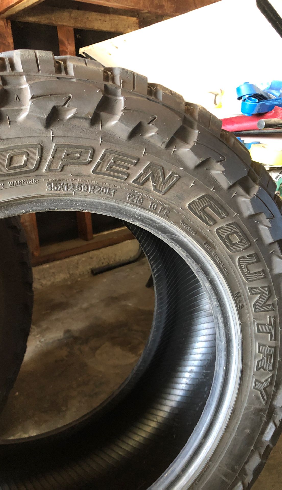 Toyo open country tire 35x12 5x20 for sale in norwalk ca offerup