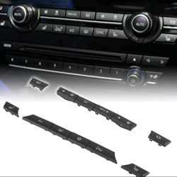 BMW 2011-2016 5 Series Set 12 Button Key Caps Repair Kit A/C Heater Switch