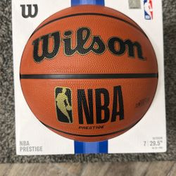 *NEW* Wilson NBA Prestige Outdoor Basketball - Brown, Size 7 - 29.5