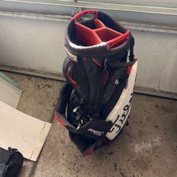 Titleist Mens Staff Stand Black White Red 2015