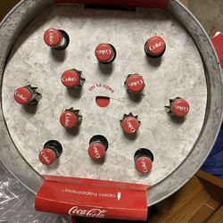 Coca Cola Tub With Bottles