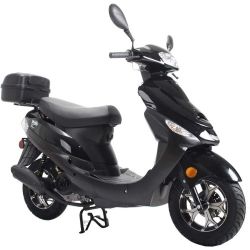 Moped 50 Cc Color Black.