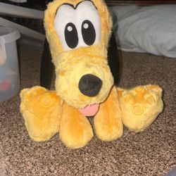 disney pluto stuffed animal 