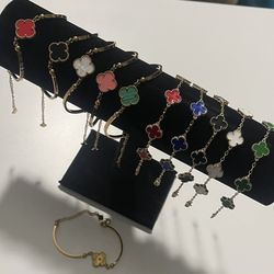 Van Cleef Inspirational Gold Plated Bracelets