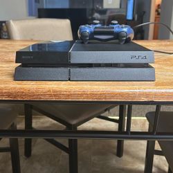 PS4 And Controller
