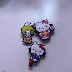 Hello Kitty Croc Charms