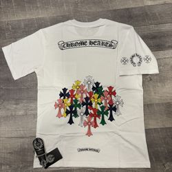 Chrome Hearts Tee Multicolor White 