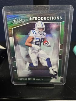Jonathan Taylor rookie insert /25