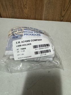 E.M. Adams Limb Holder REF 70806 – Medical Restraint Support (New)