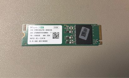 SK Hynix HFM512DJTNI 512GB M.2 NVMe SSD