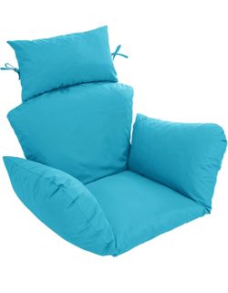 Ottowood Egg Chair Cushion - Outdoor Hanging Chair Cushion Replacement- Sage Green