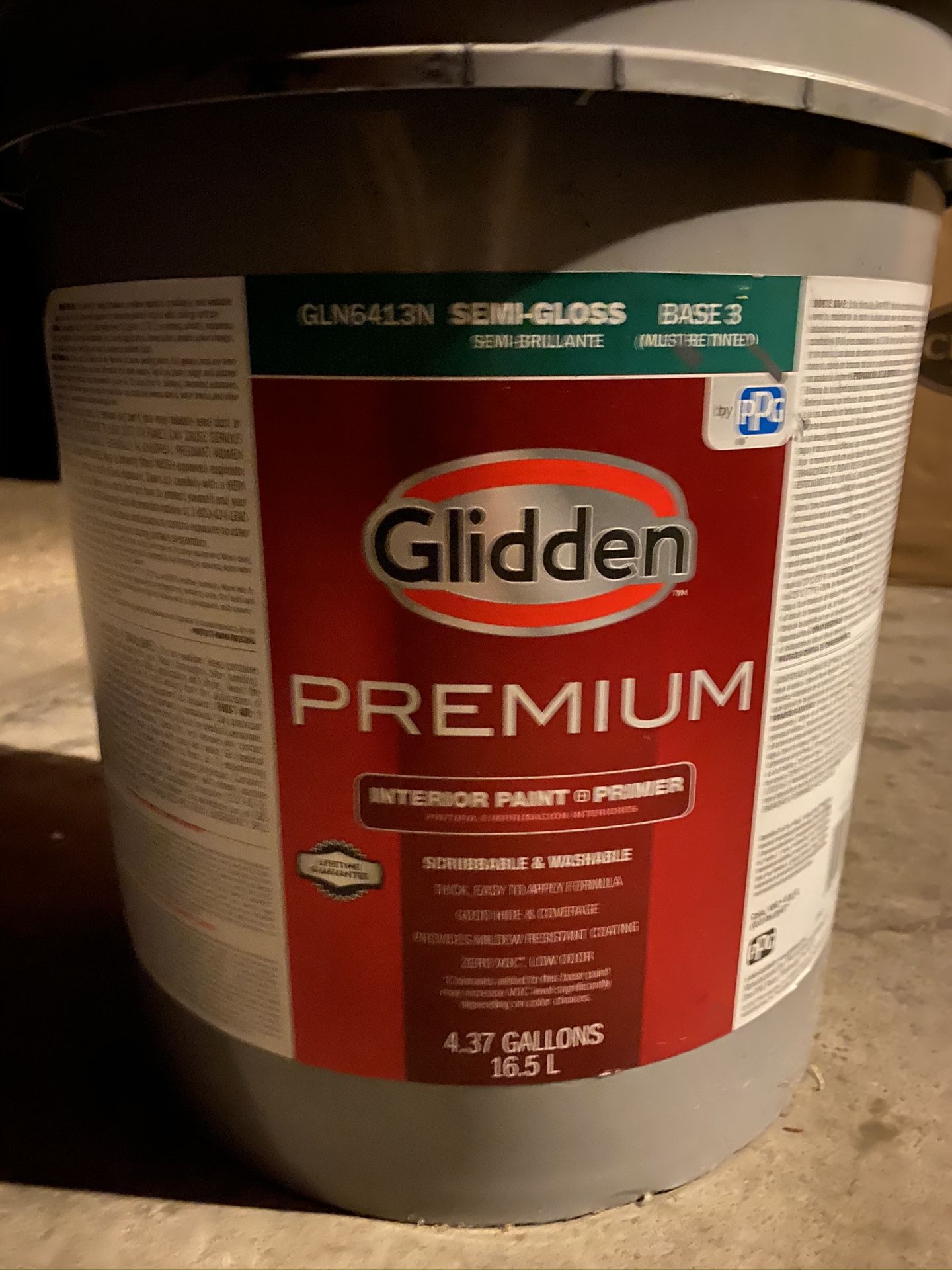 Grey paint 4 gal