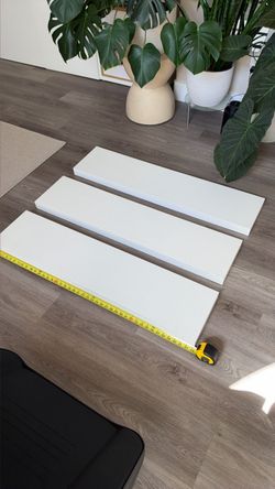 IKEA LACK SHELVES x3