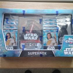 2025 Topps Chrome Star Wars Superbox