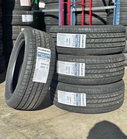 225/50/17 Kumho 4 New Tires Installed And Balanced