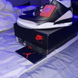 Jordan 3 Black Cement
