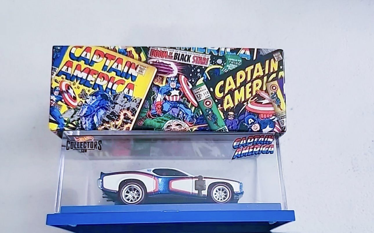 Hot Wheels Avengers Captain America 75th Anniversary Car RLC Exclusive