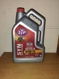 STP Full Synthetic Motor Engine Oil Brand New