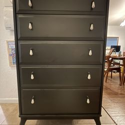 Grey IKEA Dresser