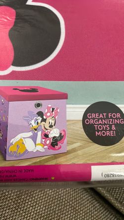 Minnie Mouse storage cube