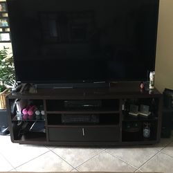 Designer TV Console Cabinet With Storage