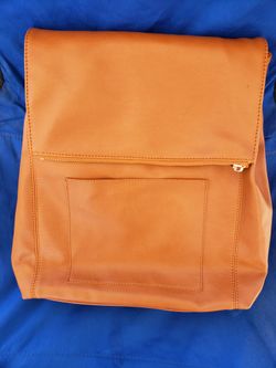 Brown Versatile Flap Purse/ Diaper Bag 